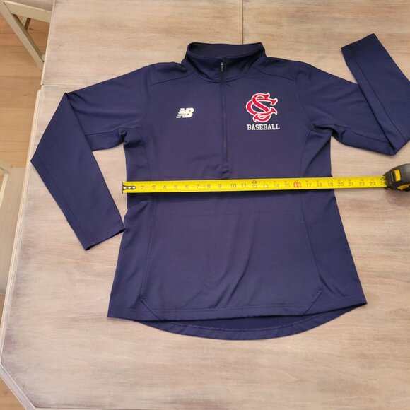 New Balance South Carolina Baseball 1/4 Zip Pullover Sweatshirt Women Sz M - Picture 5 of 8